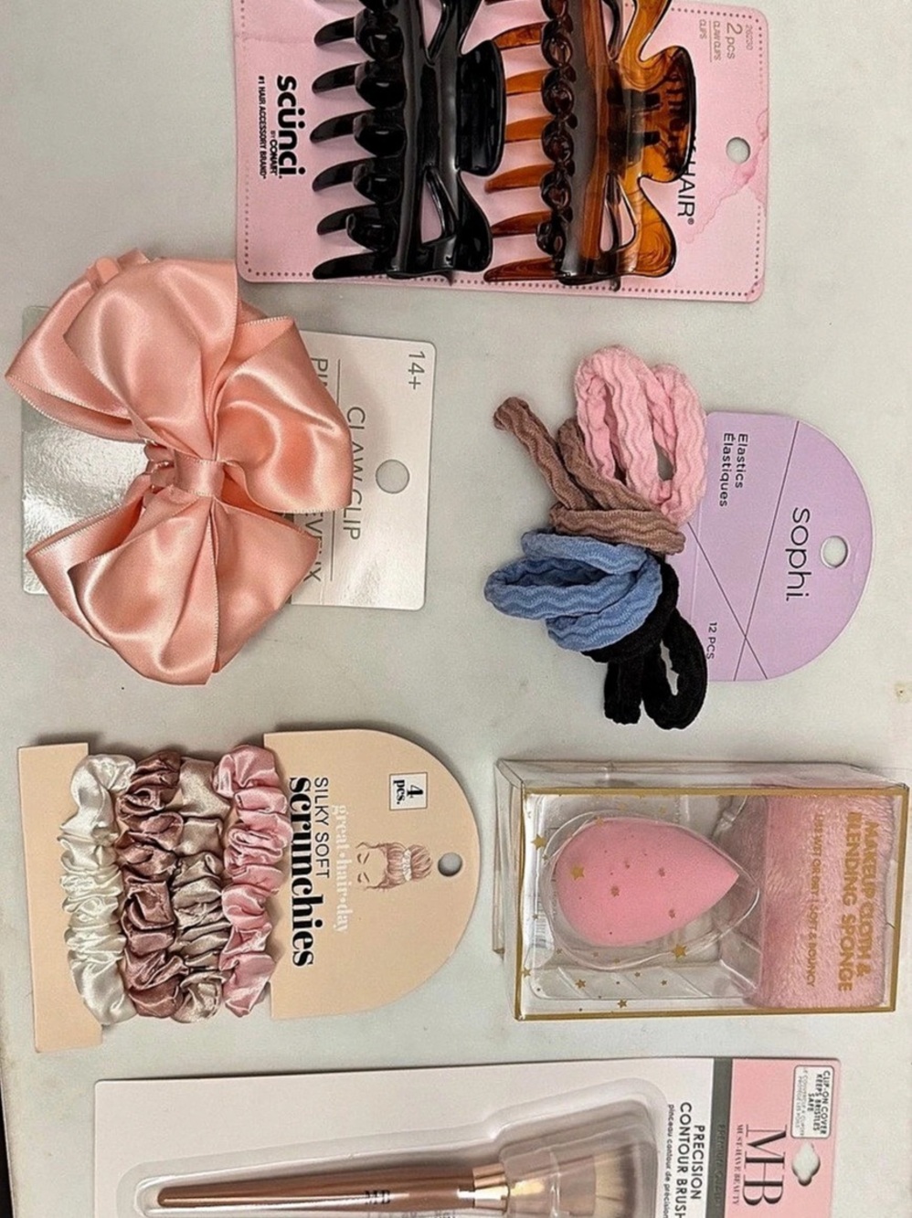 Scunci Assorted Hair Accessories in Pink & Black